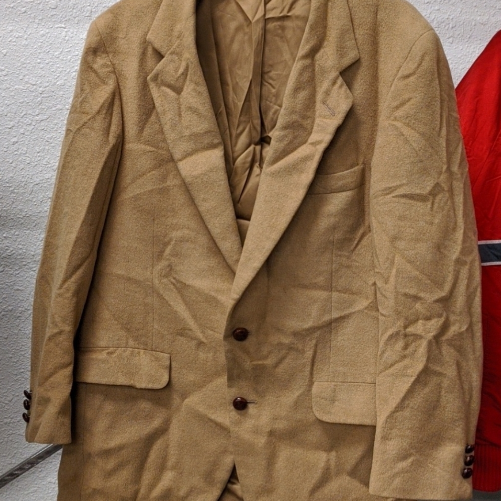 Frost Bros 100% camel hair sport coat